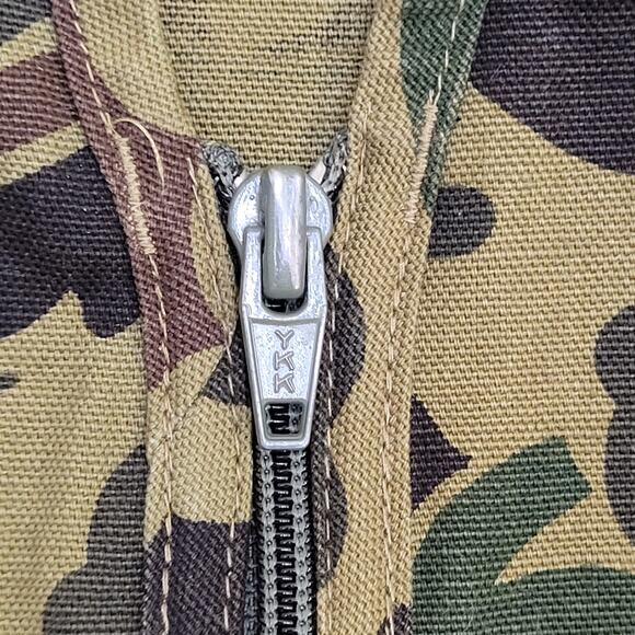 Vintage 90s Black-Sheep Duck Camo Vest Medium 22x25 Hunting - Picture 12 of 13